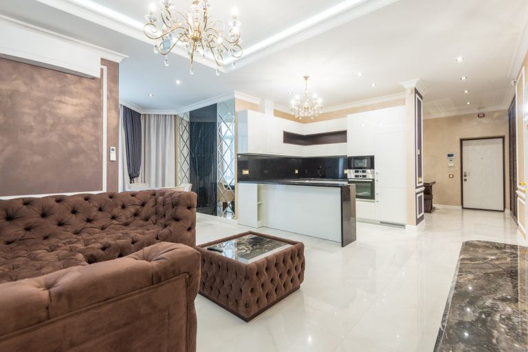 Sejour lumineux d un appartement T3 renove